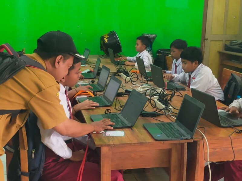 Galdi Bersih ANBK SDN 1 Kilensari